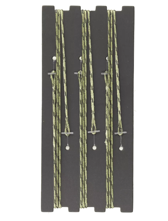Оснастка карповая GC G.Carp Double Looped Leadcore 75см 50lb 3шт Caмo Green