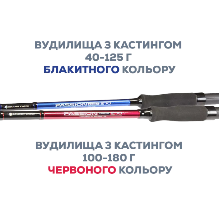 Спінінг 3 м тест 100-180 гр GC Passion Power