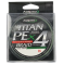 Шнур 0.12 мм 7.5 кг 150 м Kalipso Titan PE x 4 Green