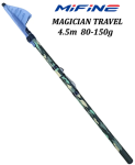 Вудка 4.5 м 80-150 г Mifine Magician Travel Bolo бічний кивок