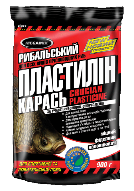 Рибальський пластилін карась Megamix 500 г
