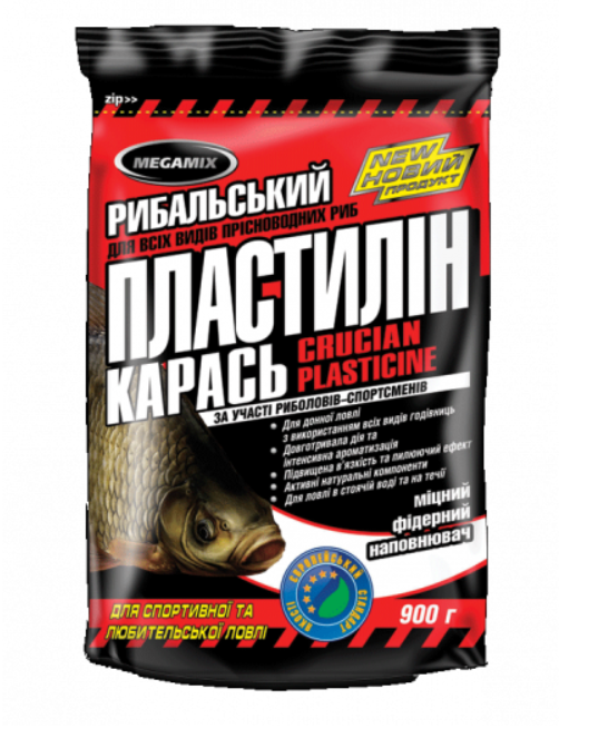 Рибальський пластилін карась Megamix 250 г 